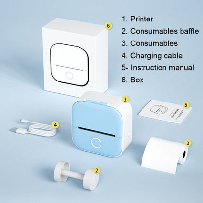 Jynex™ Mini Thermal Printer – Portable Bluetooth Inkless Printer for Photos & Notes